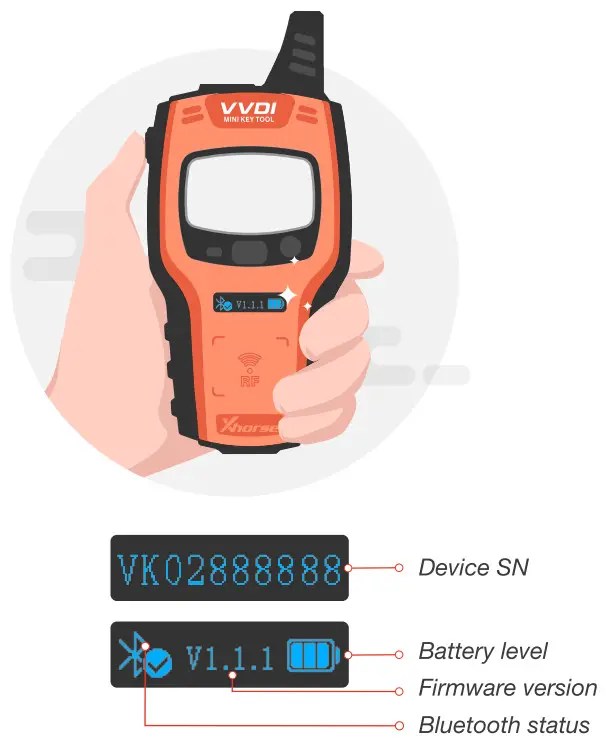 Xhorse CSS 00017 VVDI Mini Key Tool - fig1