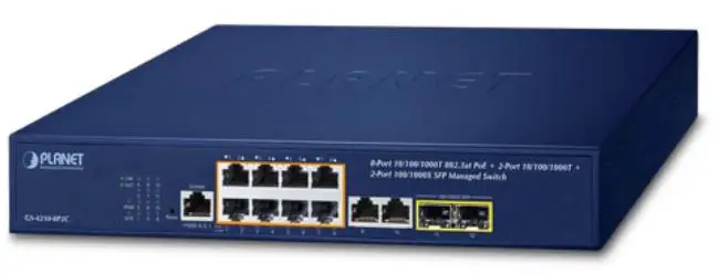 PLANET-GS-4210-8P2C-L2-L4-Gigabit-Ethernet-Switch