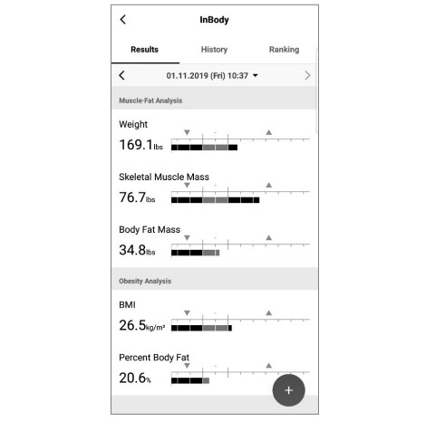 InBody H20N Smart Full Body Composition Analyzer Scale - InBody 9