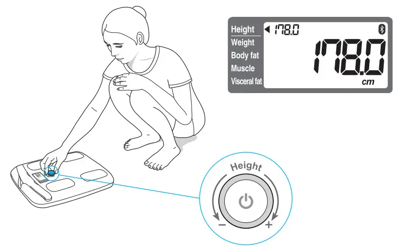 InBody H20N Smart Full Body Composition Analyzer Scale - displayed