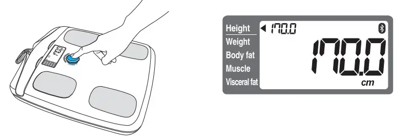 InBody H20N Smart Full Body Composition Analyzer Scale - power