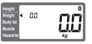 InBody H20N Smart Full Body Composition Analyzer Scale - screen