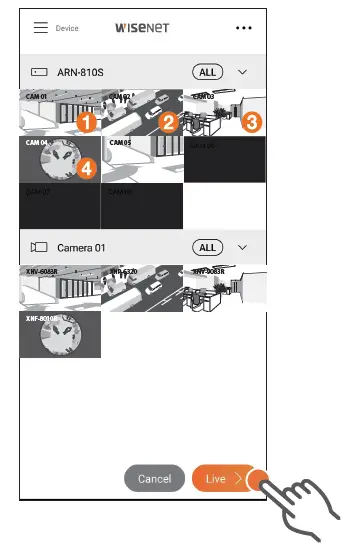 Hanwha Vision Wisenet Mobile App User Guide-fig-10