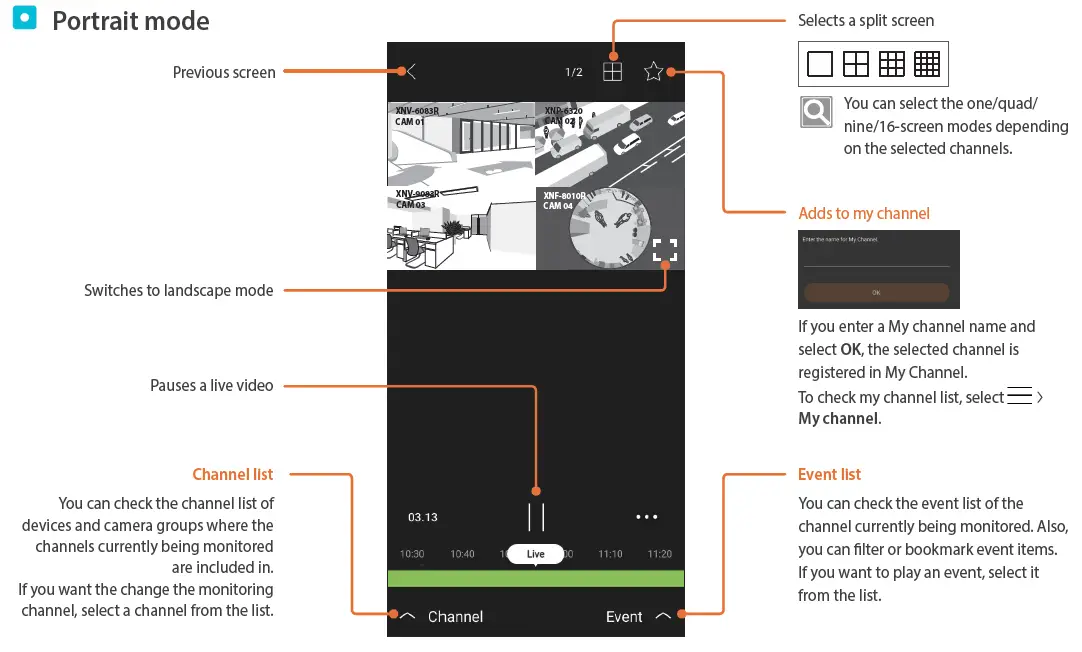 Hanwha Vision Wisenet Mobile App User Guide-fig-11