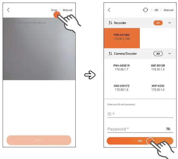 Hanwha Vision Wisenet Mobile App User Guide-fig-2