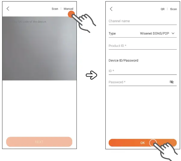 Hanwha Vision Wisenet Mobile App User Guide-fig-3