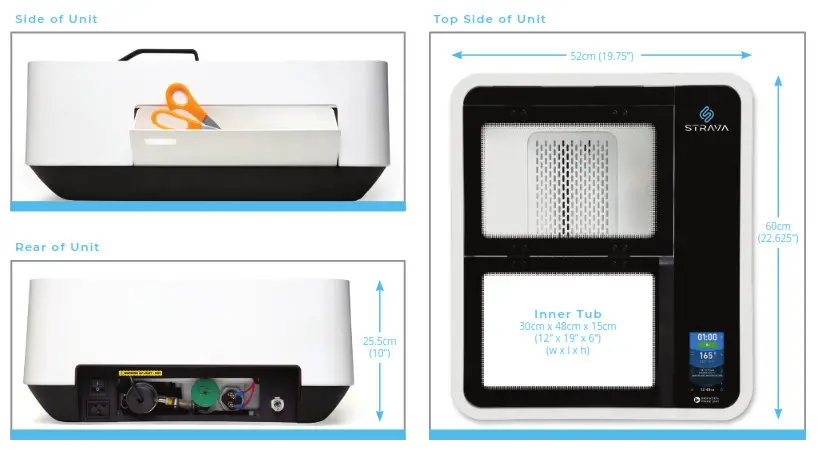 STRAVA REF 100.600 Splint Bath - Control Panel1