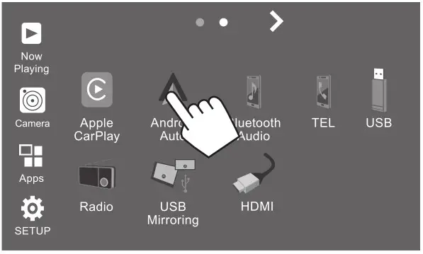 KENWOOD DMX7522S Monitor with Receiver - Android Auto