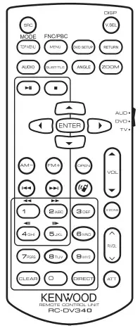 KENWOOD DMX7522S Monitor with Receiver -Basic operation