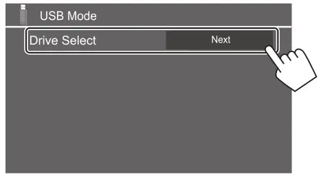 KENWOOD DMX7522S Monitor with Receiver - USB playback