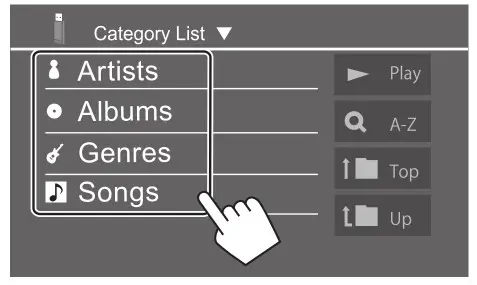 KENWOOD DMX7522S Monitor with Receiver - desired category