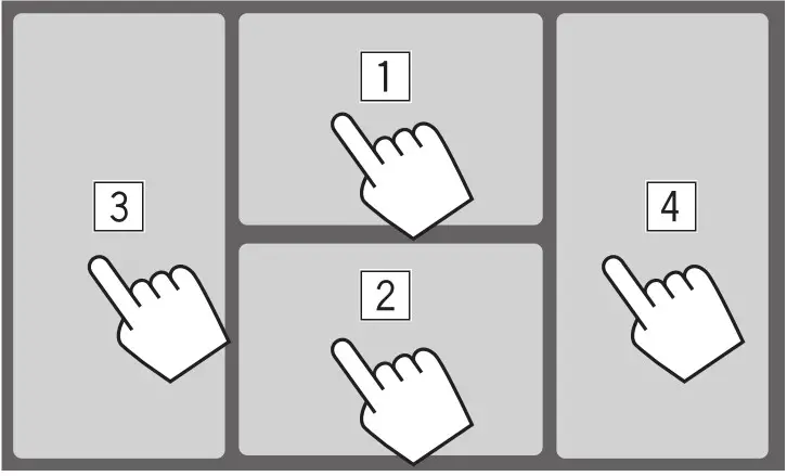 KENWOOD DMX7522S Monitor with Receiver - operations