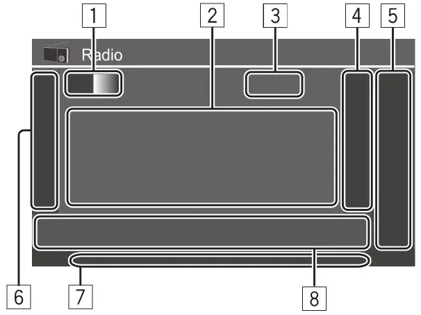 KENWOOD DMX7522S Monitor with Receiver - source control 2