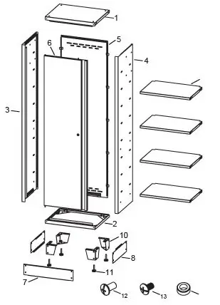 BUNKER-29779-Preparing-5-7-Drawer-Trolley-FIG-5