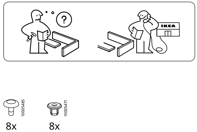 IKEA ENHET Storage Combination Anthracite - Fig 1