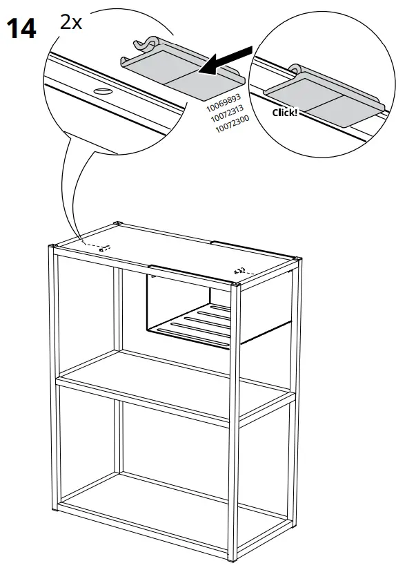 IKEA ENHET Storage Combination Anthracite - Fig 14
