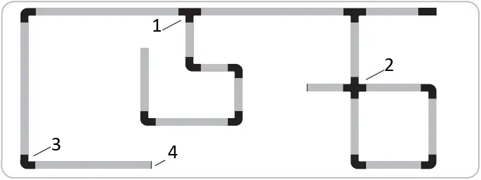 saxby lighting 78649 Bullett Track Kit C1