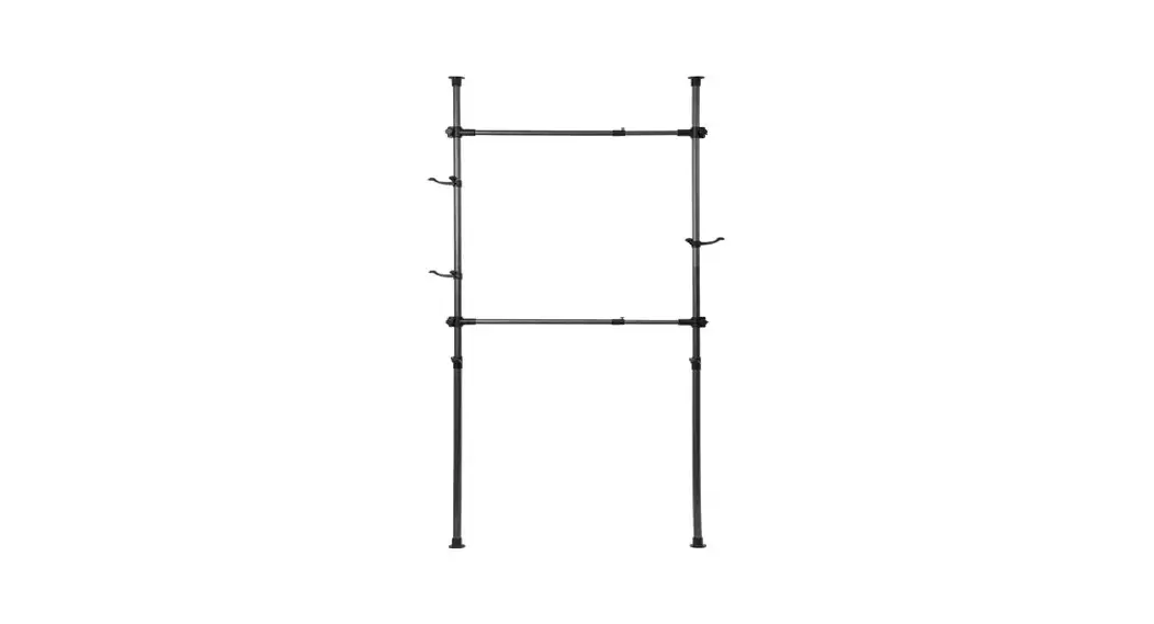 The Home Depot Grn-cyw1-2390 Black Steel 2 Tier Adjustable Clothes Rack Instruction Manual The Home Depot Grn-cyw1-2390 Black Steel 2 Tier Adjustable Clothes Rack Instruction Manual