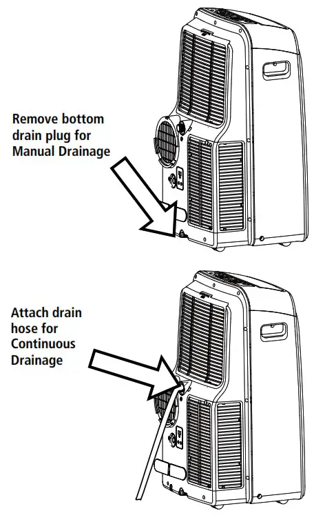 Whynter ARC-148MS 14,000 BTU Portable Air Conditioner - Remove bottom