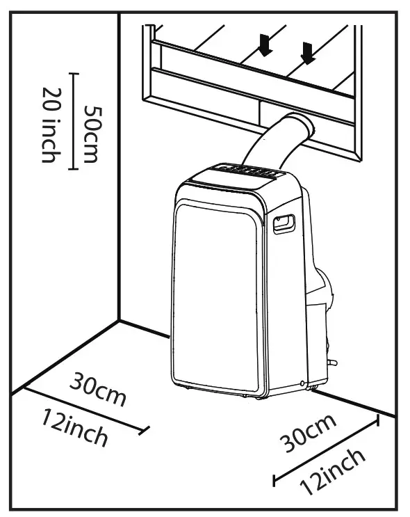 Whynter ARC-148MS 14,000 BTU Portable Air Conditioner - minimize