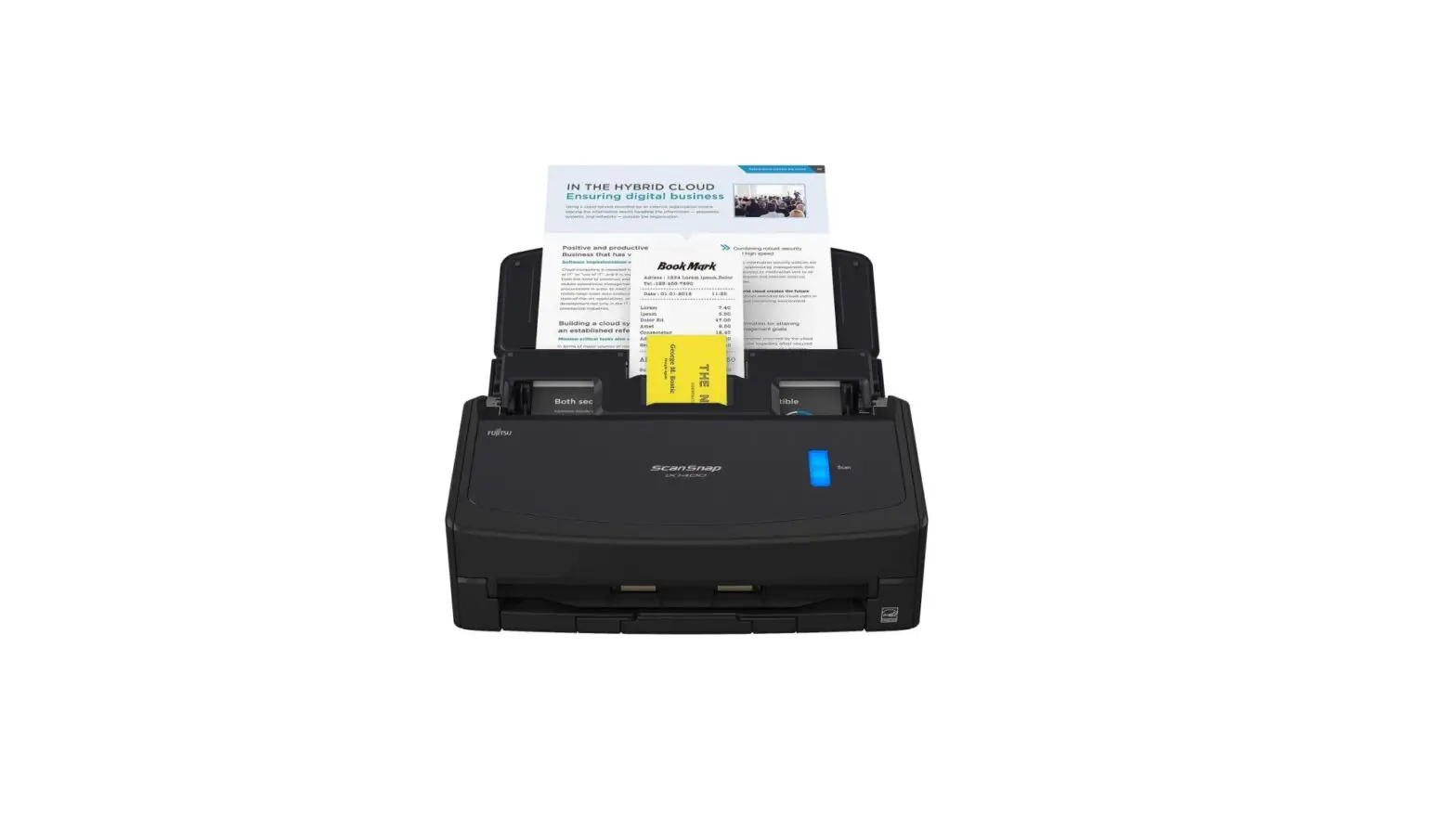 Fujitsu Scansnap Ix1400 Photo And Receipt Scanner Specifications And Datasheet