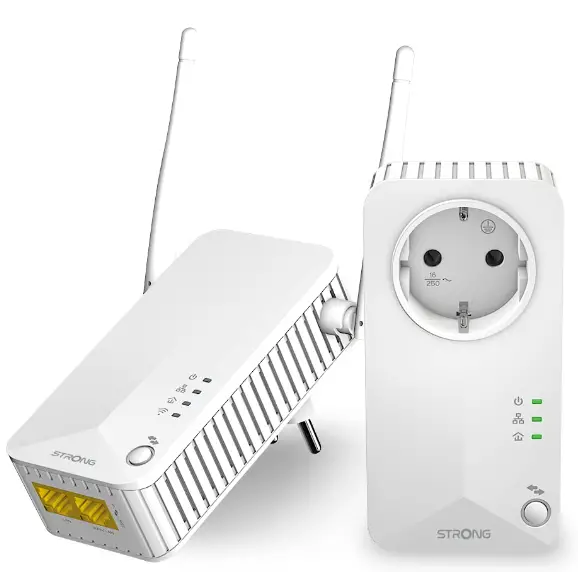 STRONG B0BFF4HPQS Powerline Wi Fi 1000 Kit Powerlan WLAN Adapter -