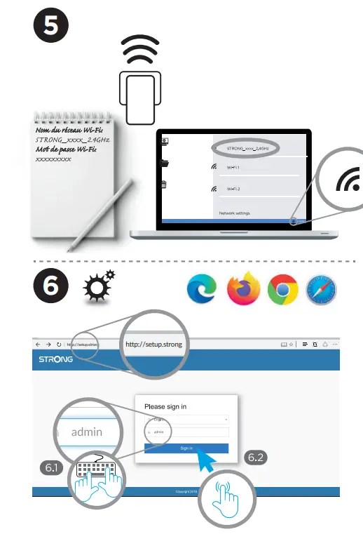 STRONG B0BFF4HPQS Powerline Wi Fi 1000 Kit Powerlan WLAN Adapter - fig4
