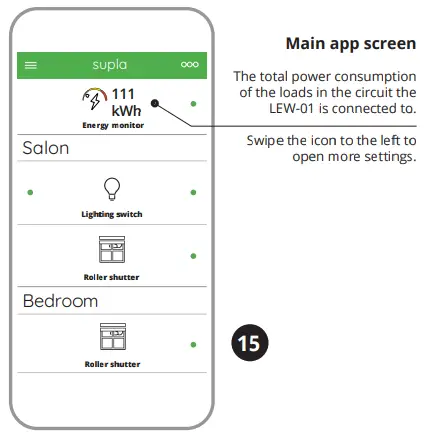 Supla LEW-01 Energy Monitor Wi-Fi 16A - fig 21