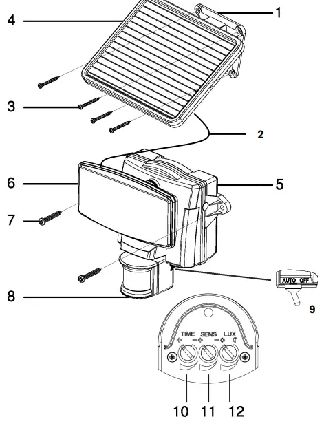 WeTeLux-91-97-52-Solar-Floodlight-with-Motion-Sensor-FIG-1