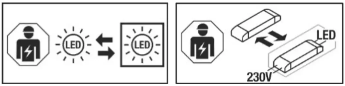SLV 1002905 Eskina D LED Wall Lamp - patrs 1