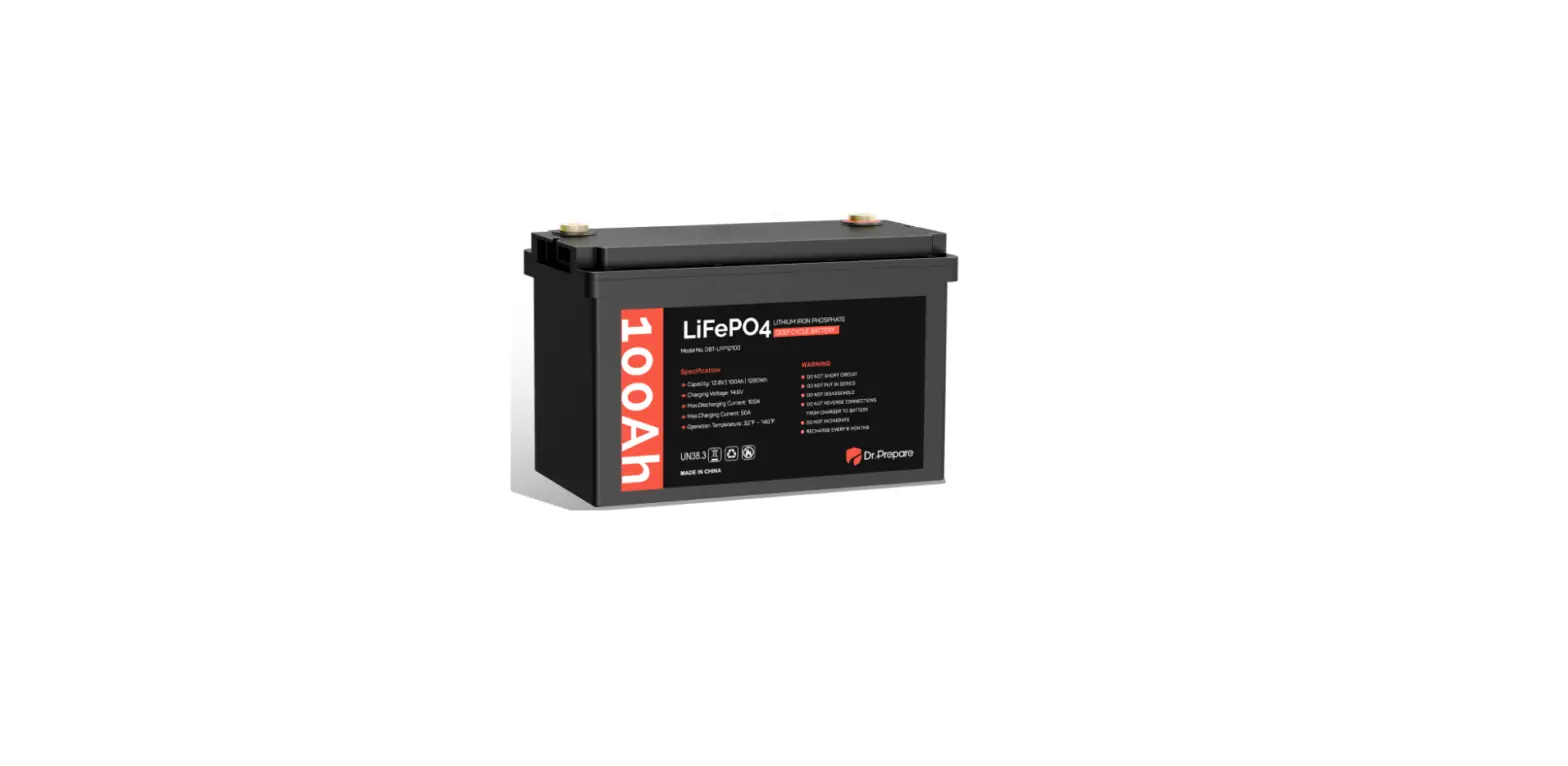 Dr Prepare Dbt12100lfp-s48-g2-us 12v 100ah Lithium Iron Phosphate User Guide