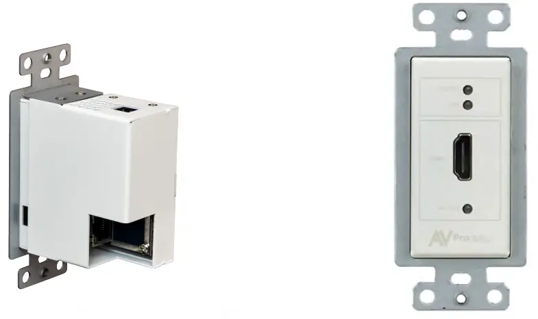 AVPro Edge AC-CXWP-HDMO-BKT Single Gang HDMI Wall Plate - like these photos