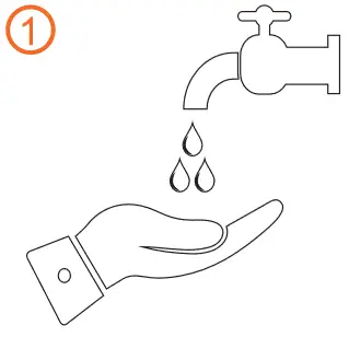 SEJOY COVG-602ST Antigen Rapid Test Cassette - steps 1