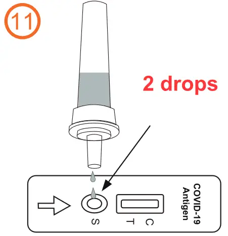 SEJOY COVG-602ST Antigen Rapid Test Cassette - steps 11