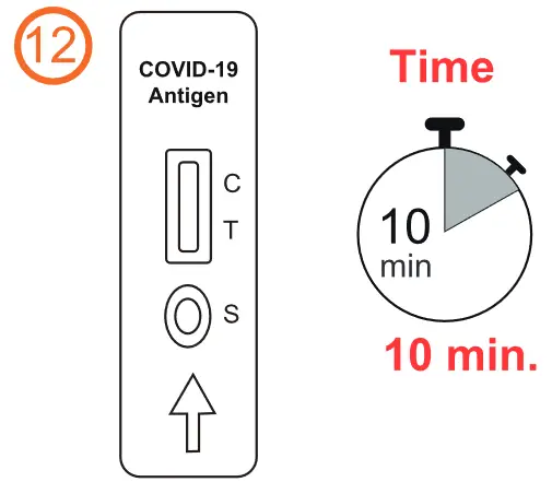 SEJOY COVG-602ST Antigen Rapid Test Cassette - steps 12