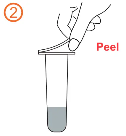 SEJOY COVG-602ST Antigen Rapid Test Cassette - steps 2