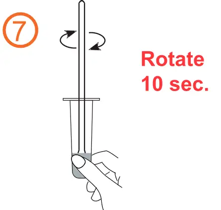 SEJOY COVG-602ST Antigen Rapid Test Cassette - steps 7