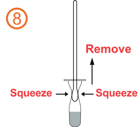 SEJOY COVG-602ST Antigen Rapid Test Cassette - steps 8