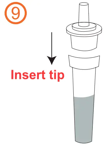 SEJOY COVG-602ST Antigen Rapid Test Cassette - steps 9