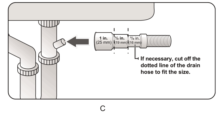 MAGIC CLEAN MCDW24WI Front Control Dishwasher - fit