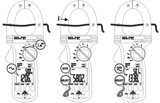 Sefram MW3518 2000A TRMS AC plus DC Clamp Meter - PRODUCT DESCRIPTION 2