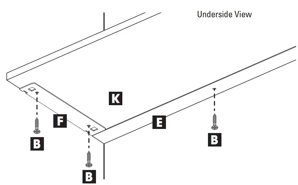 Rubbermaid 2173354 Rapid Wood Shelf Kit - STEP 11