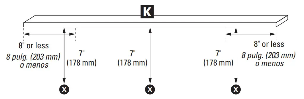Rubbermaid 2173354 Rapid Wood Shelf Kit - STEP 15