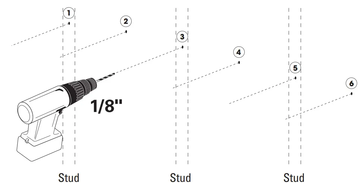 Rubbermaid 2173354 Rapid Wood Shelf Kit - STEP 2