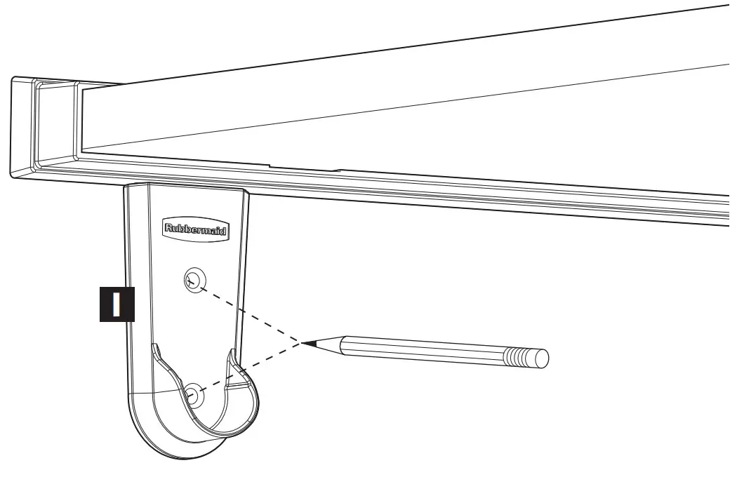 Rubbermaid 2173354 Rapid Wood Shelf Kit - STEP 23