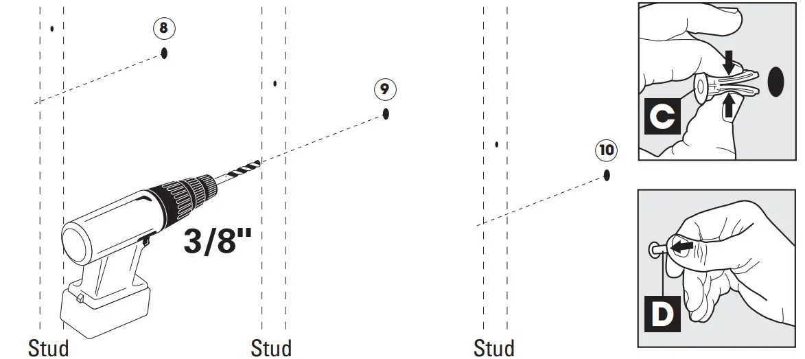 Rubbermaid 2173354 Rapid Wood Shelf Kit - STEP 4