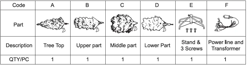 glitzhome-9-Foot-Pre-Lit-Flocked-Pencil-Spruce-Artificial-Christmas-Tree-fig- (2)