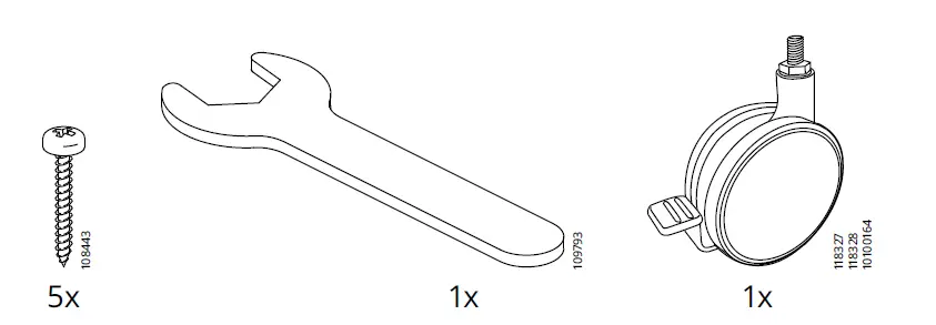 IKEA-KRILLE-Leg-with-Castor-white-27-1-2-2