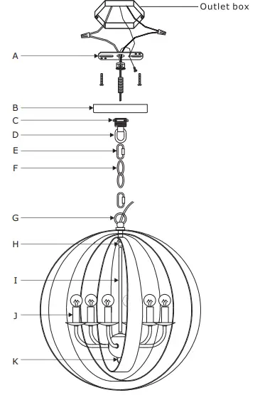 CRYSTORAMA-585-EB-GA-Luna-Six-Light-Chandelier-FIG-4