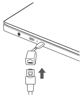 Connecting LAN Adapter